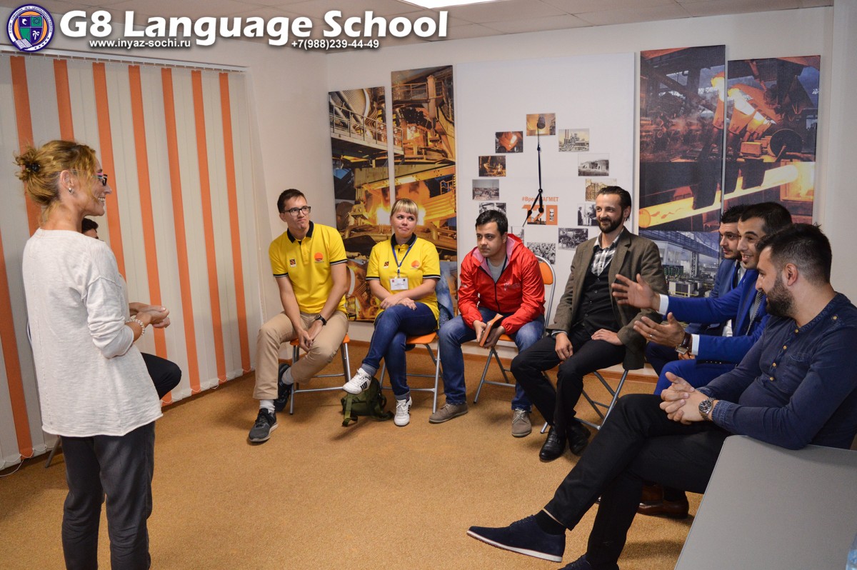 Разговорная практика английского языка на молодежном форуме Горизонты 2017 в Сочи